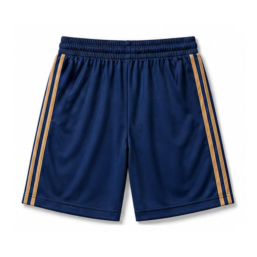 blue & golden short back blue & golden short back