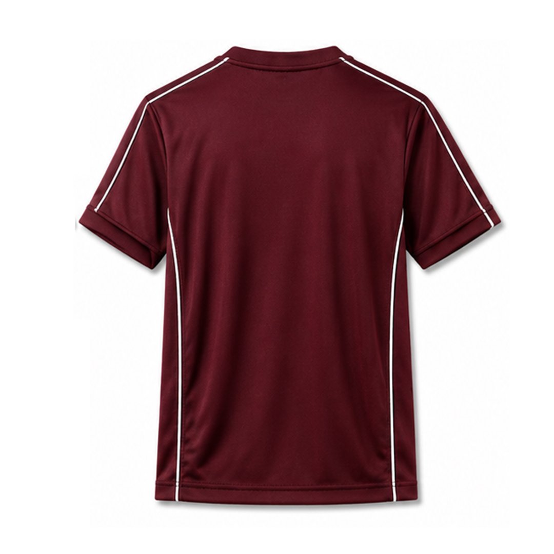maroon shirt back maroon shirt back