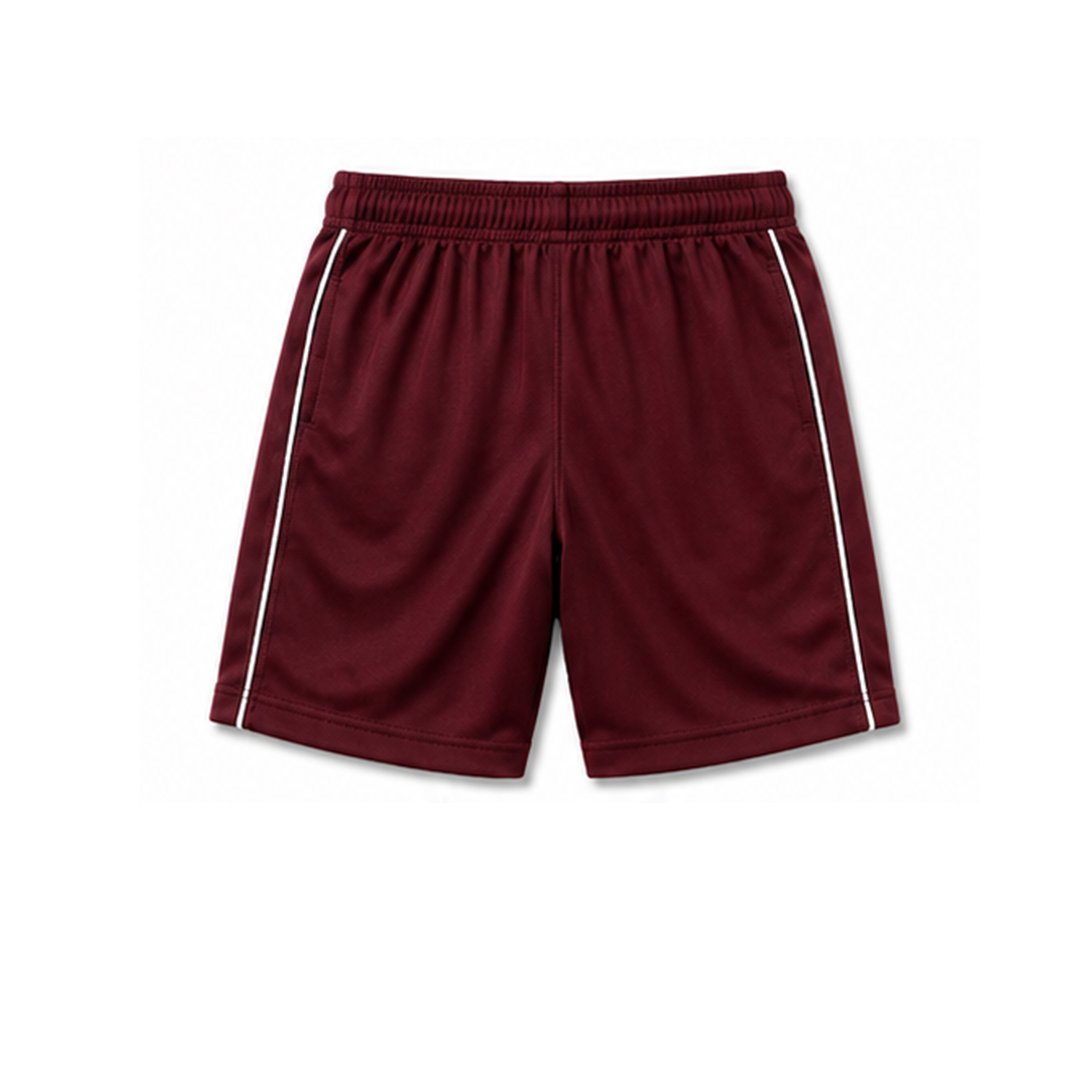 maroon short back maroon short back